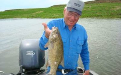 Nice Smallmouth on Lake Oahe, SD