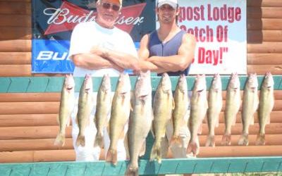 Iowa Dad and Son Catch a Nice One