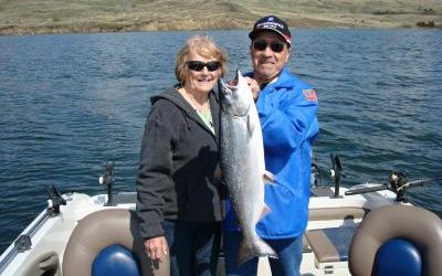 Lake Oahe Chinook Salmon 4/9/2010