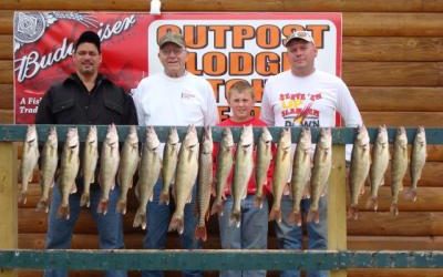 Oahe Flooding with Fish