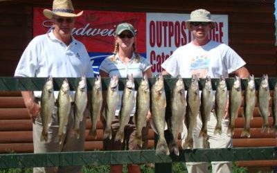 Walleye on Lake Oahe