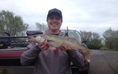 Lake Sharpe walleye fishing report May 22, 2015