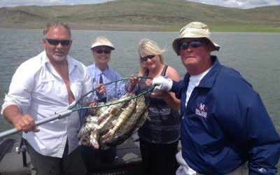 Day two, A larger walleye catch on Lake Oahe June 6, 2015