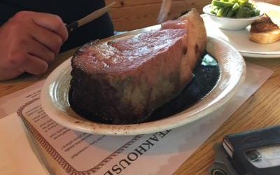 Great food at the Cattleman’s Club