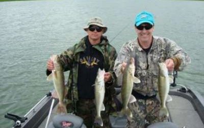 Nebraska Duo with a few nice fish