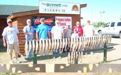 Lake Oahe Walleye Fishing Trips