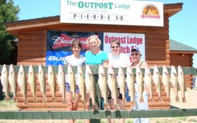 South Dakota Walleye fishing