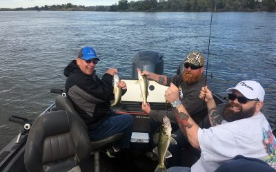 Great fall fishing in Pierre, South Dakota