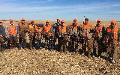 Group from Kansas enjoyed a three day South Dakota pheasant hunt