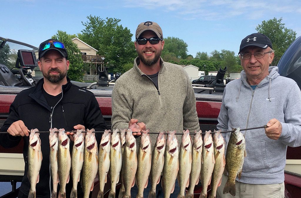 Walleye Bite Near Pierre