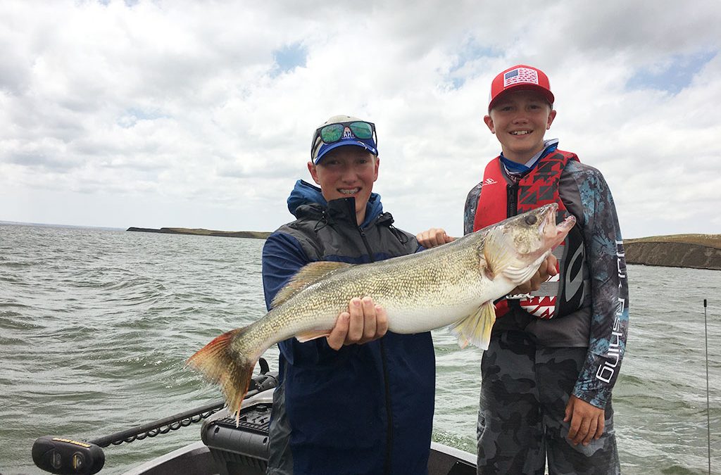 Cole’s 8.5 pound walleye