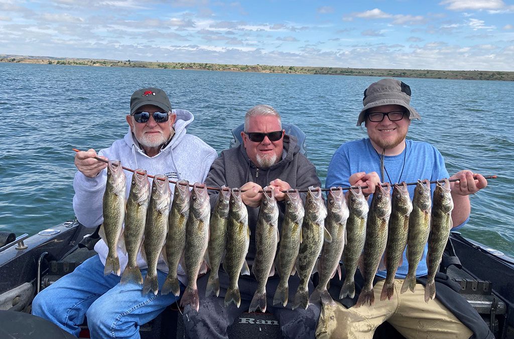 Walleye Bite in Pierre