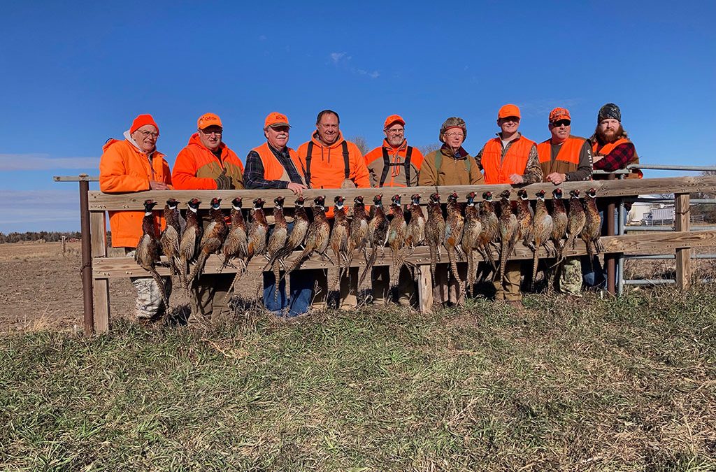 Our last two groups enjoyed some great hunting and nice weather
