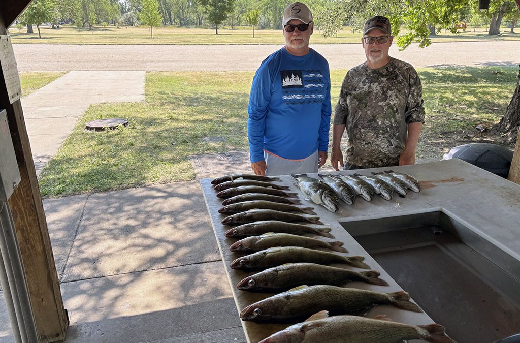 Nebraska anglers enjoyed a fantastic morning on Lake Oahe